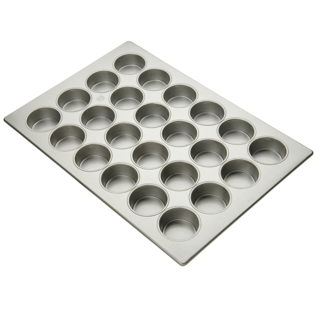 Focus Food Service 905285 Aluminized Steel 7 Oz. Jumbo Muffin Pan, 24-Cup, 17-7/8" x 25-7/8"