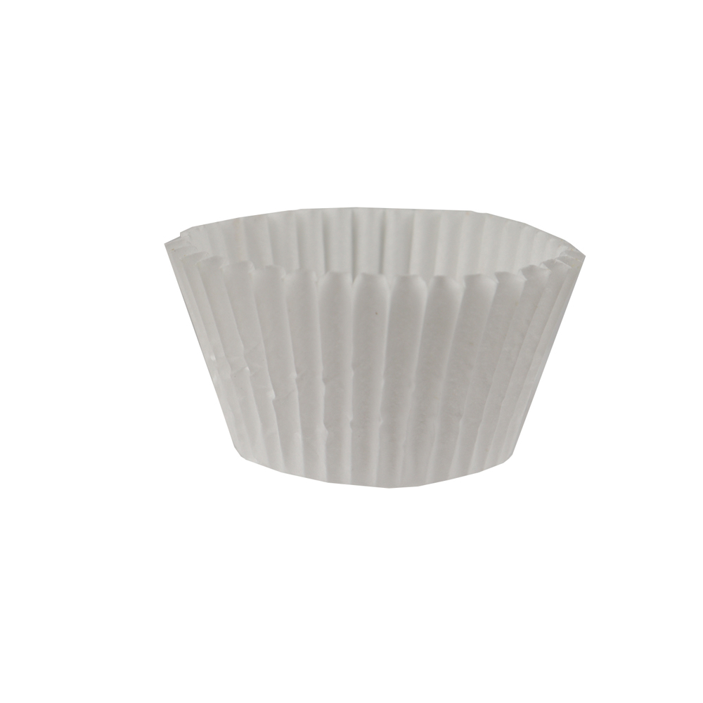 White Foil Cupcake Liners, 2" Dia. x 1 1/4" High, Pack of 500 