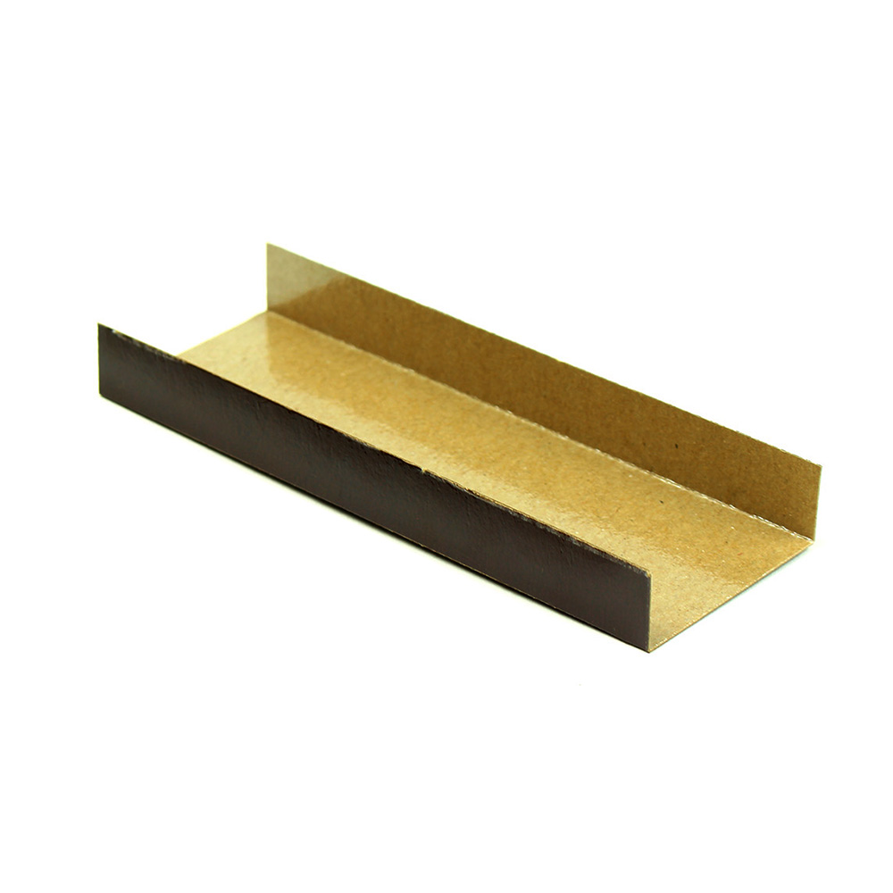 Folded Bottom Mono Board, Praline Interior & Chocolate Exterior, 1.75" x 5" - Case of 200