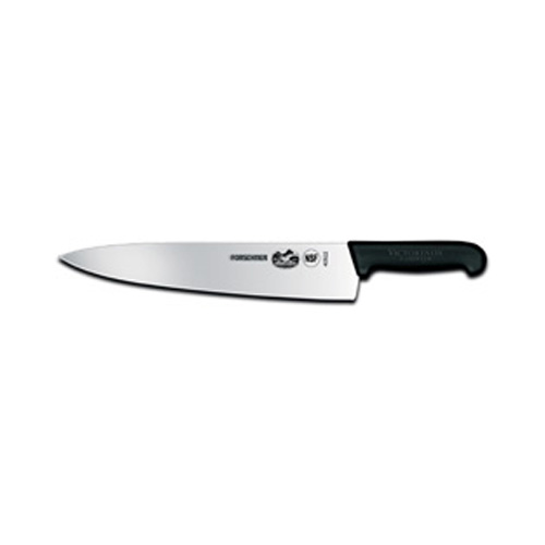 Forschner Victorinox Chefs Knife 12" blade. Black Plastic Handle (40522)