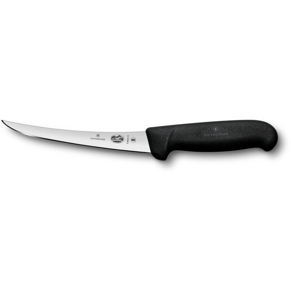 Forschner Victorinox Fibrox Pro Boning Knife, 6" Curved Blade
