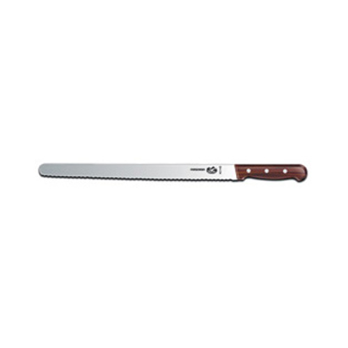 Forschner Victorinox Slicer 14" Serrated Blade. Rosewood Handle (40148)
