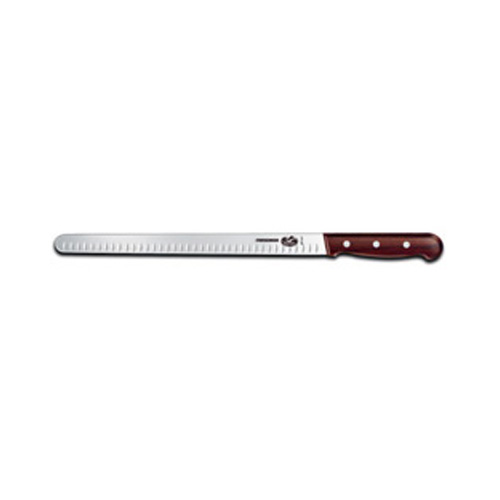 Forschner Victorinox Slicer Granton Edge 12" Narrow Blade. Rosewood Handle (40141)