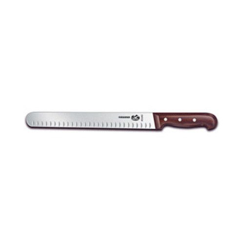 Forschner Victorinox Slicer Granton Edge 12" Blade. Rosewood Handle (40240)