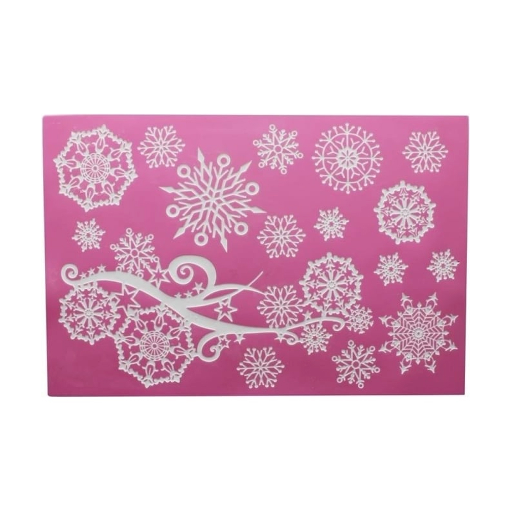 Frozen Crystal Cake Lace Mat