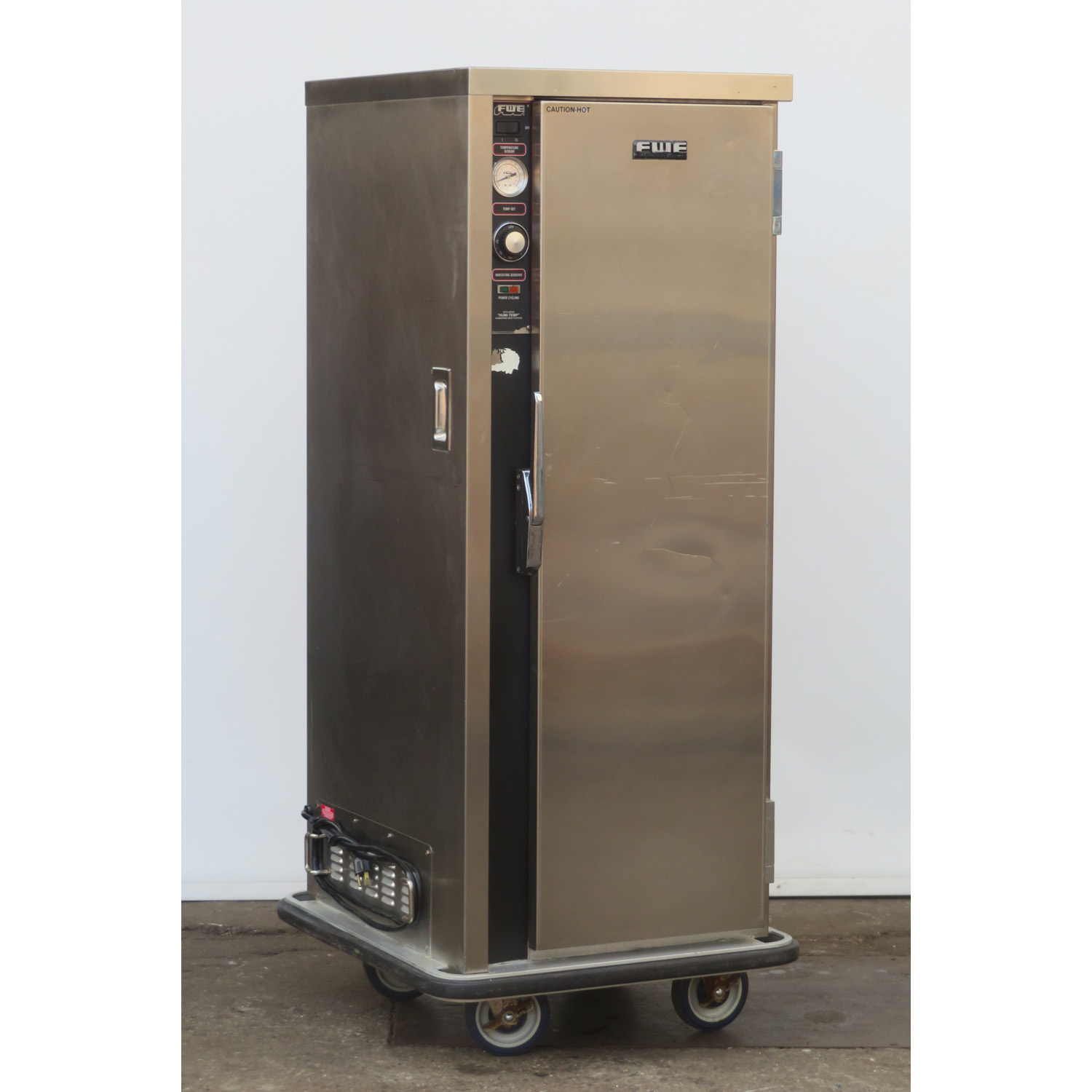 FWE PS-1220-15 Full Height Insulated Mobile Heated Cabinet, Used Excellent Condition