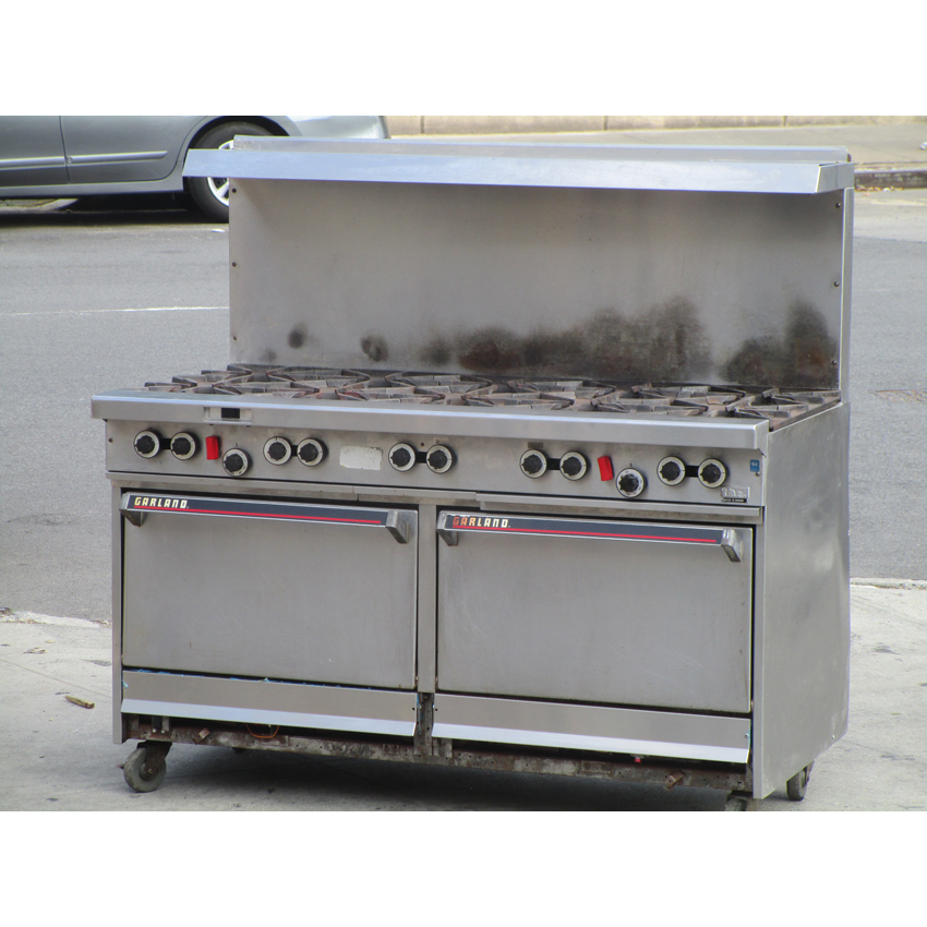 Garland 10 Burner Natrual Gas Stove Model H284RC, Good Condition