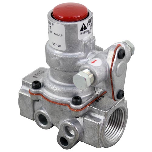 Gas Safety Valve; 3/4" Gas In / Out; 1/8" Pilot Out