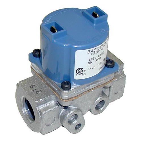 Gas Solenoid Valve; 1/2" FPT; 120V