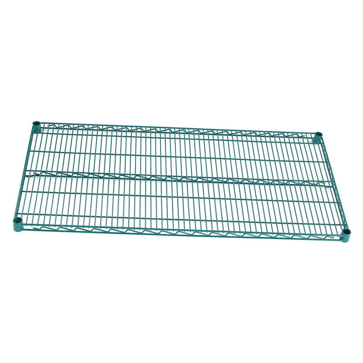 14" x 60" NSF Green Epoxy Wire Shelf