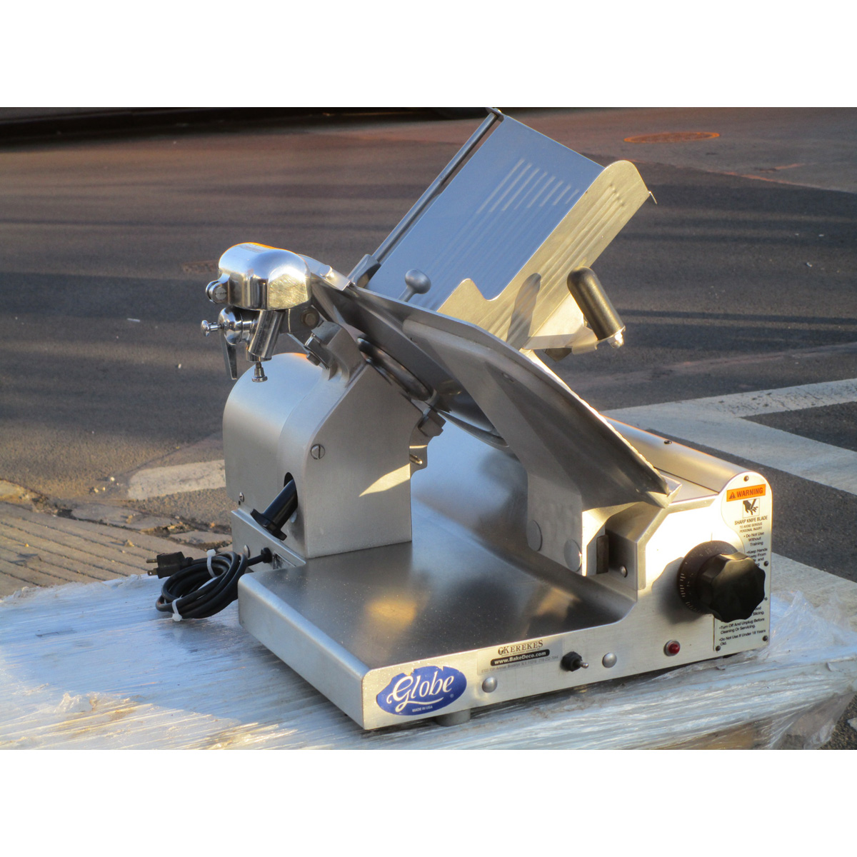 Globe 3500 Meat Slicer 0.5 HP, Used Excellent Condition