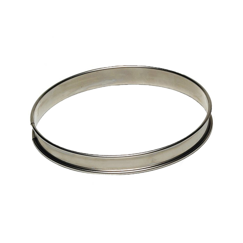 Gobel Stainless Steel Round Tart Ring, 180mm (7" x 3/4")