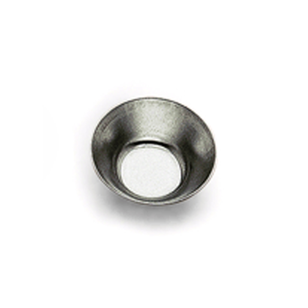 Gobel Tinned Steel Round Petit Four Mold - 1-1/4" Diam. x 1/2" High