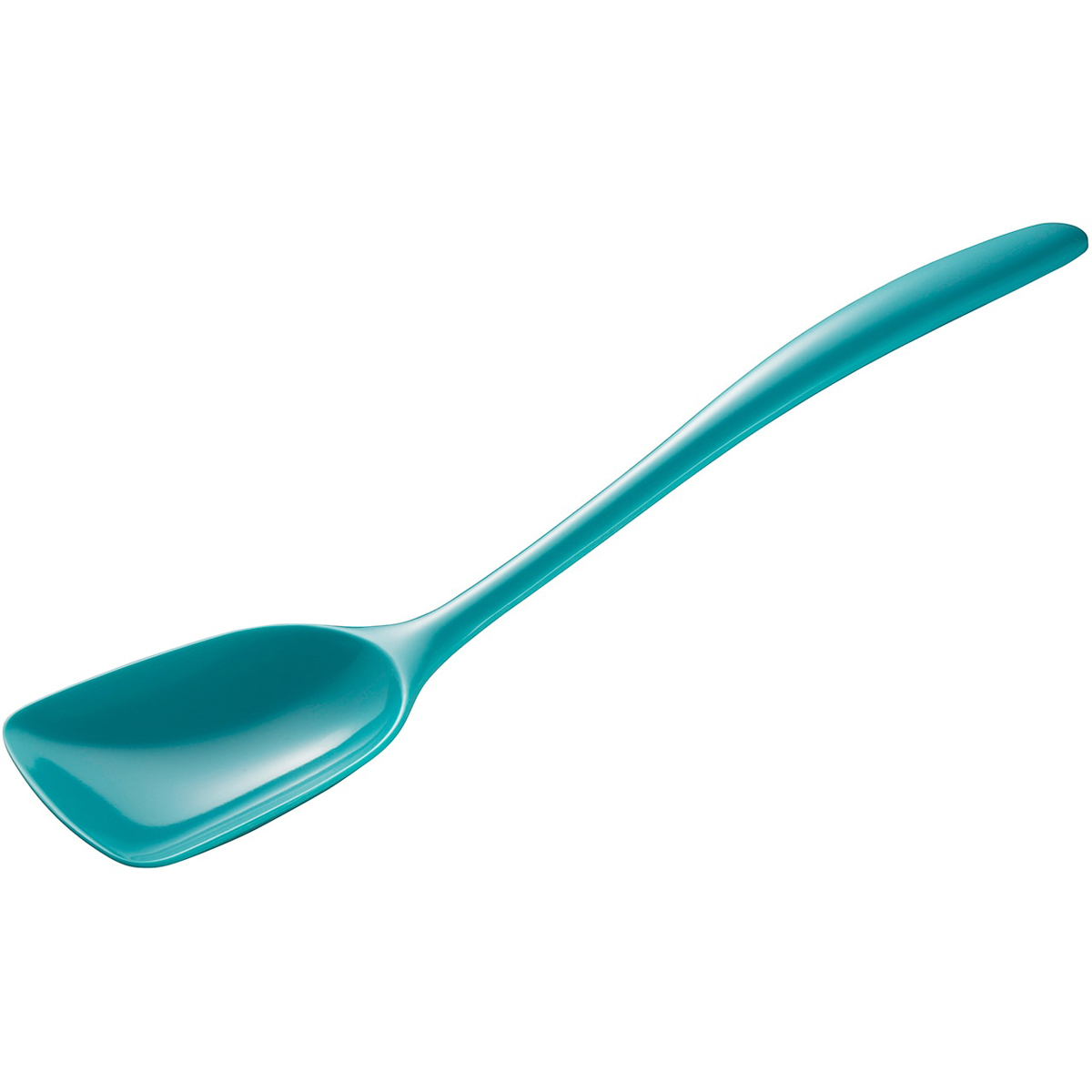 Gourmac G524TU 11" Turquoise Melamine Serving Spoon