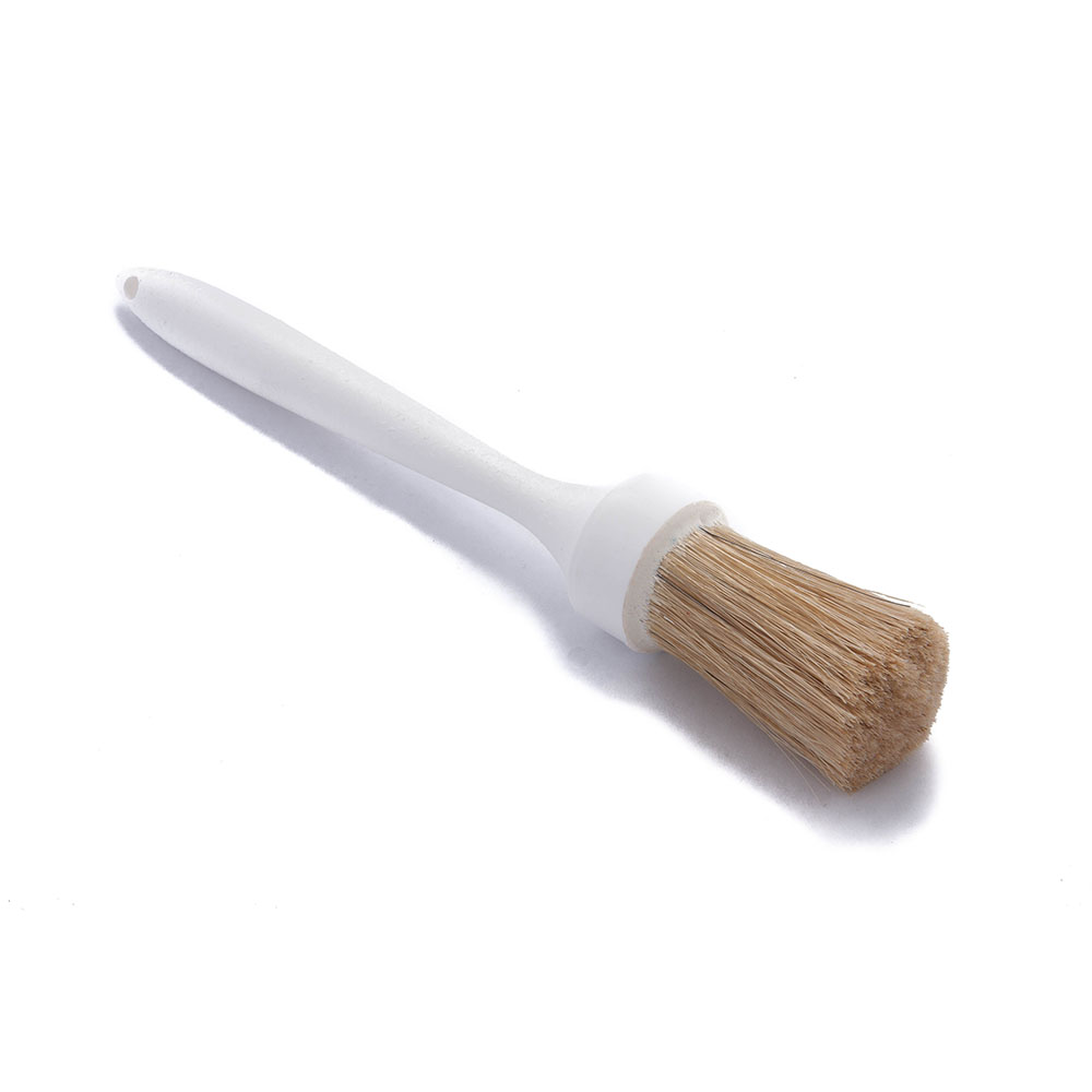 Grease Brush, White Bristles, 1 1/4" Dia.