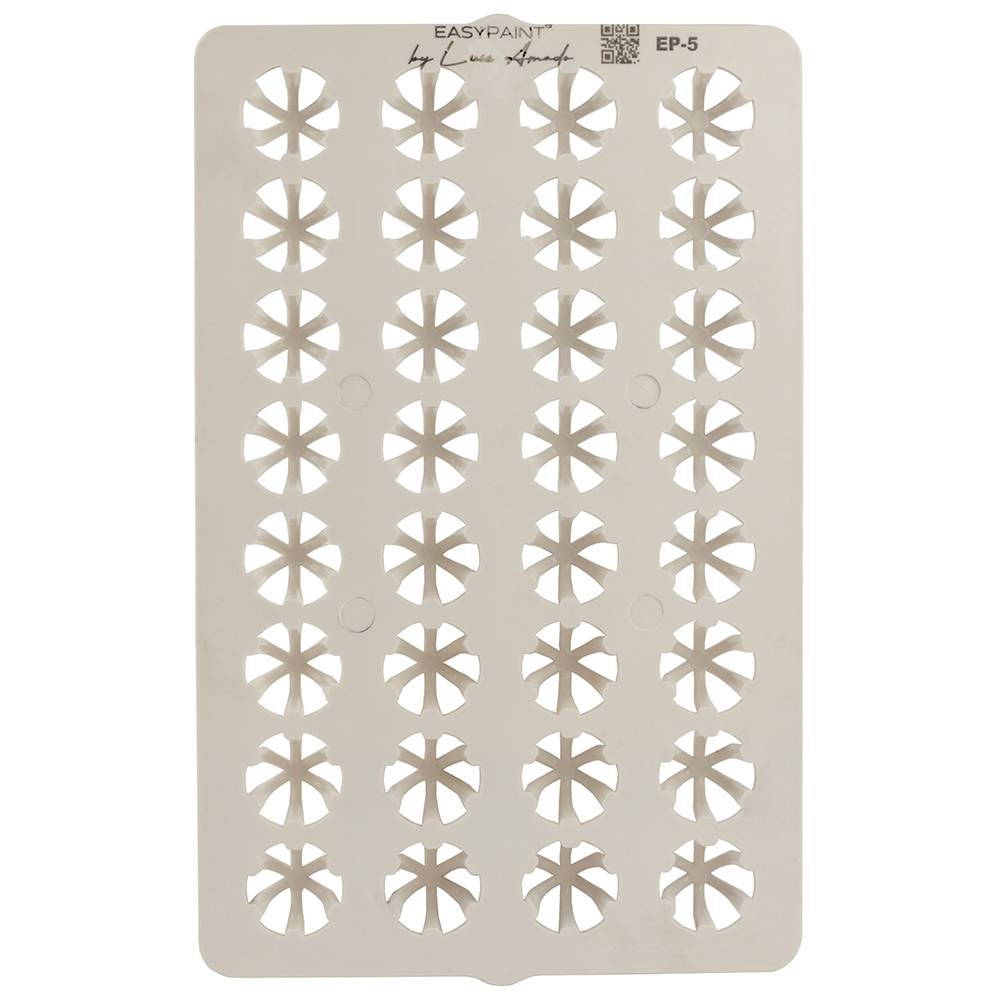 Greyas EasyPaint Chocolate Stencil by Luis Amado, 32 Cavities