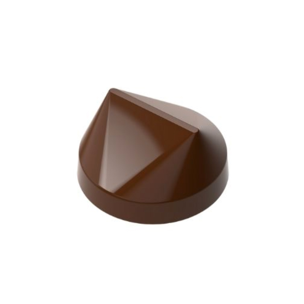 Greyas Polycarbonate Chocolate Mold, Round Praline, 24 Cavities