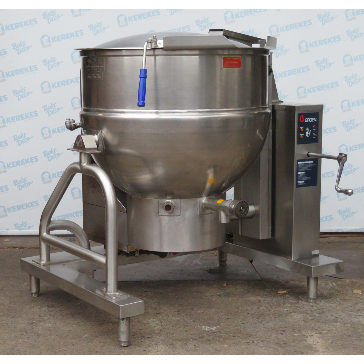 Groen DHT-80 80 Gallon Tilt Kettle, Used Great Condition