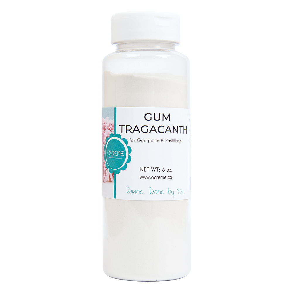 Gum Tragacanth, for Gumpaste and Pastillage, 6 Oz