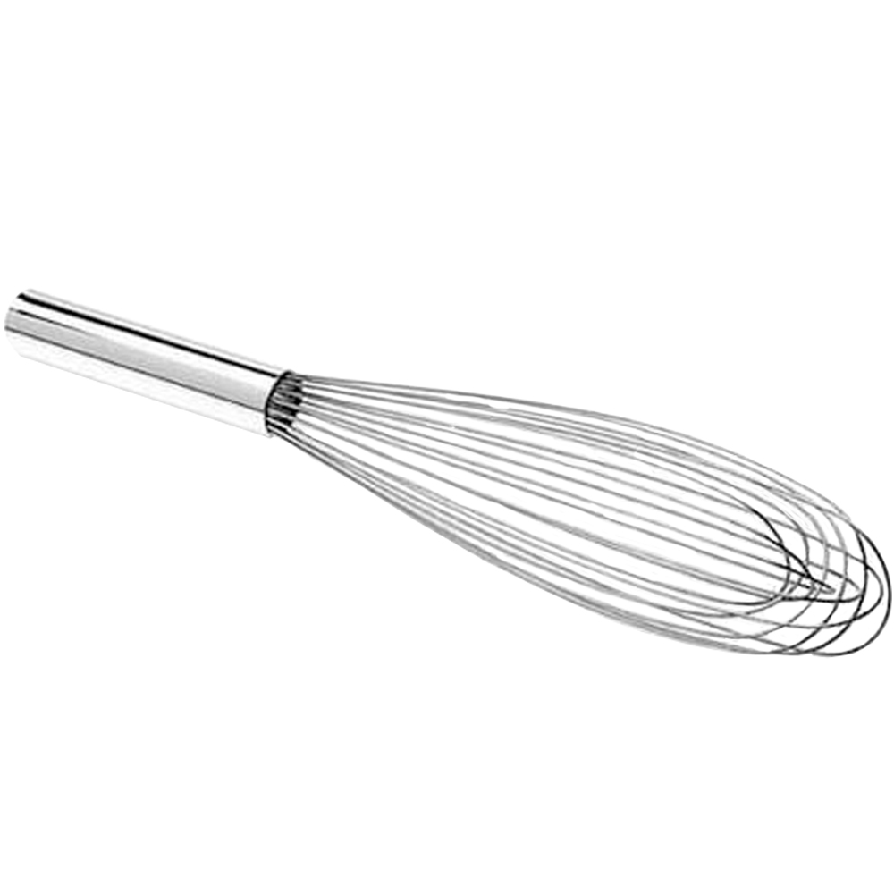 Hand Whip, French, 12" overall. Heavy Duty Stainless Steel
