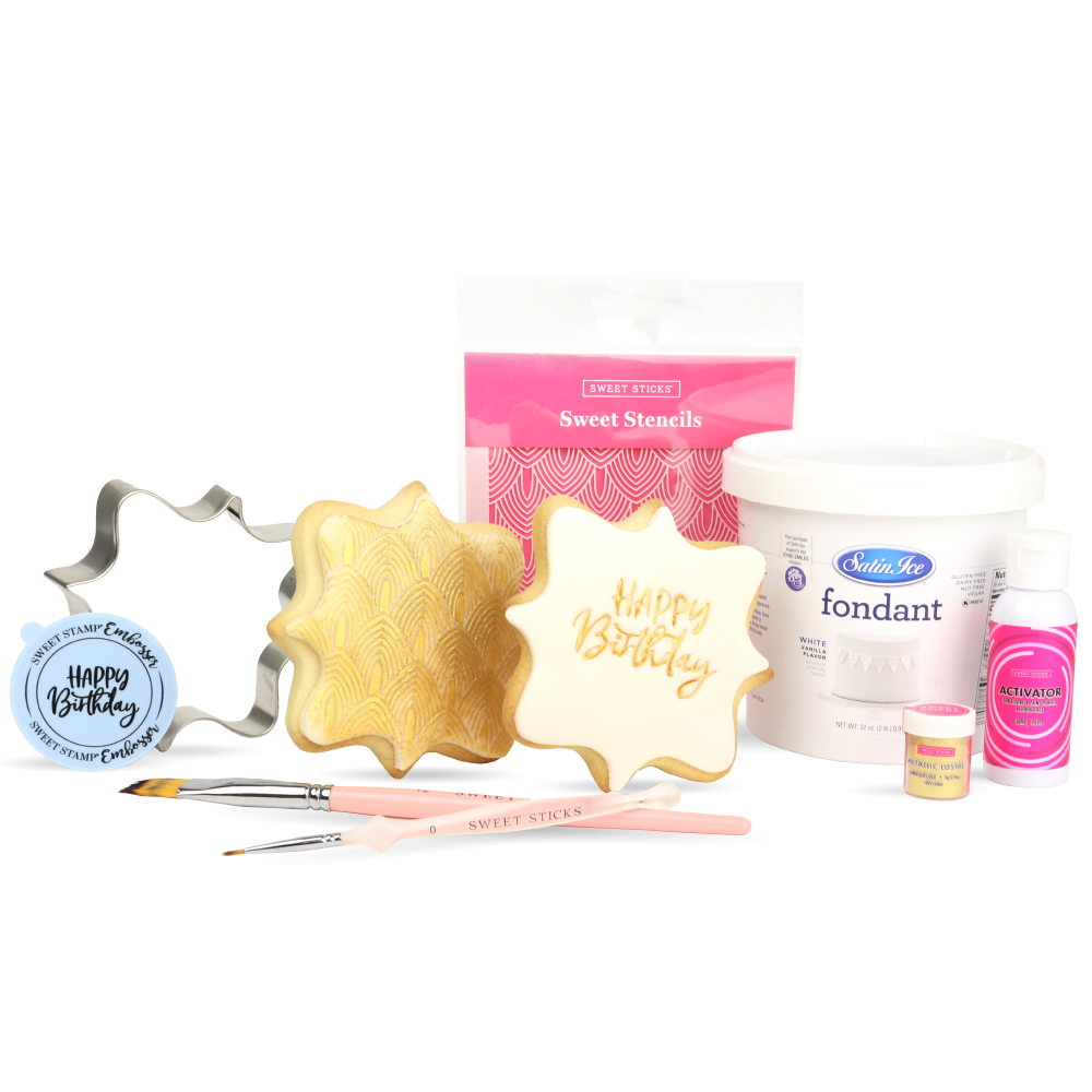 Happy Birthday Cookie Kit, 8-Piece Set