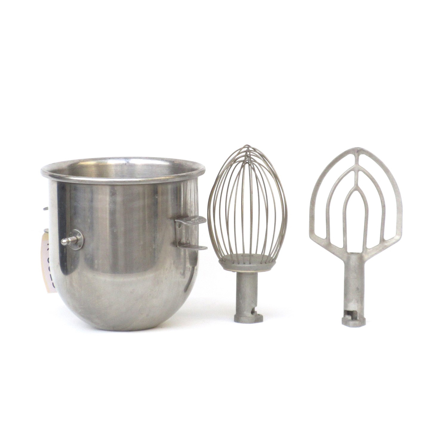 Hobart 00-295644 12 Quart Bowl, Hook & Whip For A200 Mixer, Used Excellent Condition