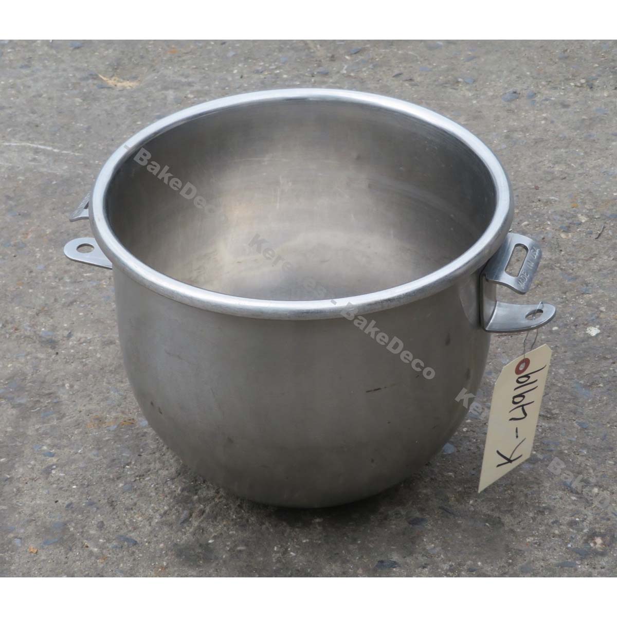 Hobart 00295644 12 Quart Bowl to Fit A200 Mixer, Used Very Good