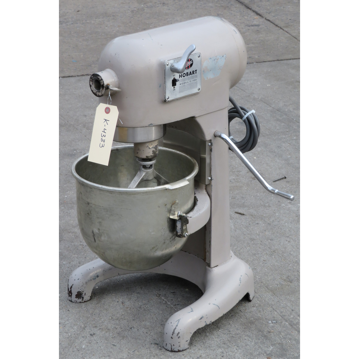 Alfa 10 QT Mixer Bowl for Hobart C100 Mixers 10VBWL