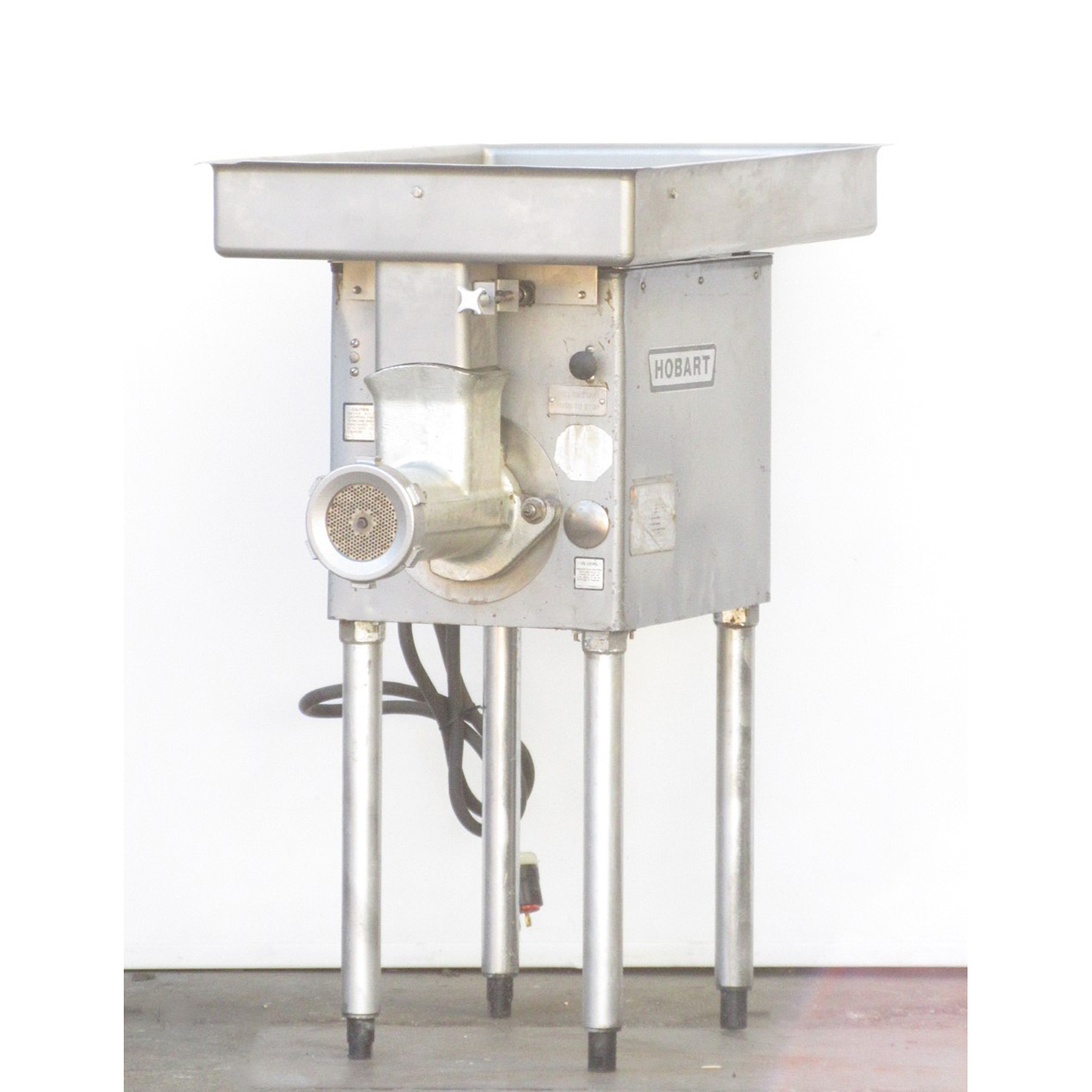 Hobart 4732A 3 H.P. Meat Grinder, Used Excellent Condition