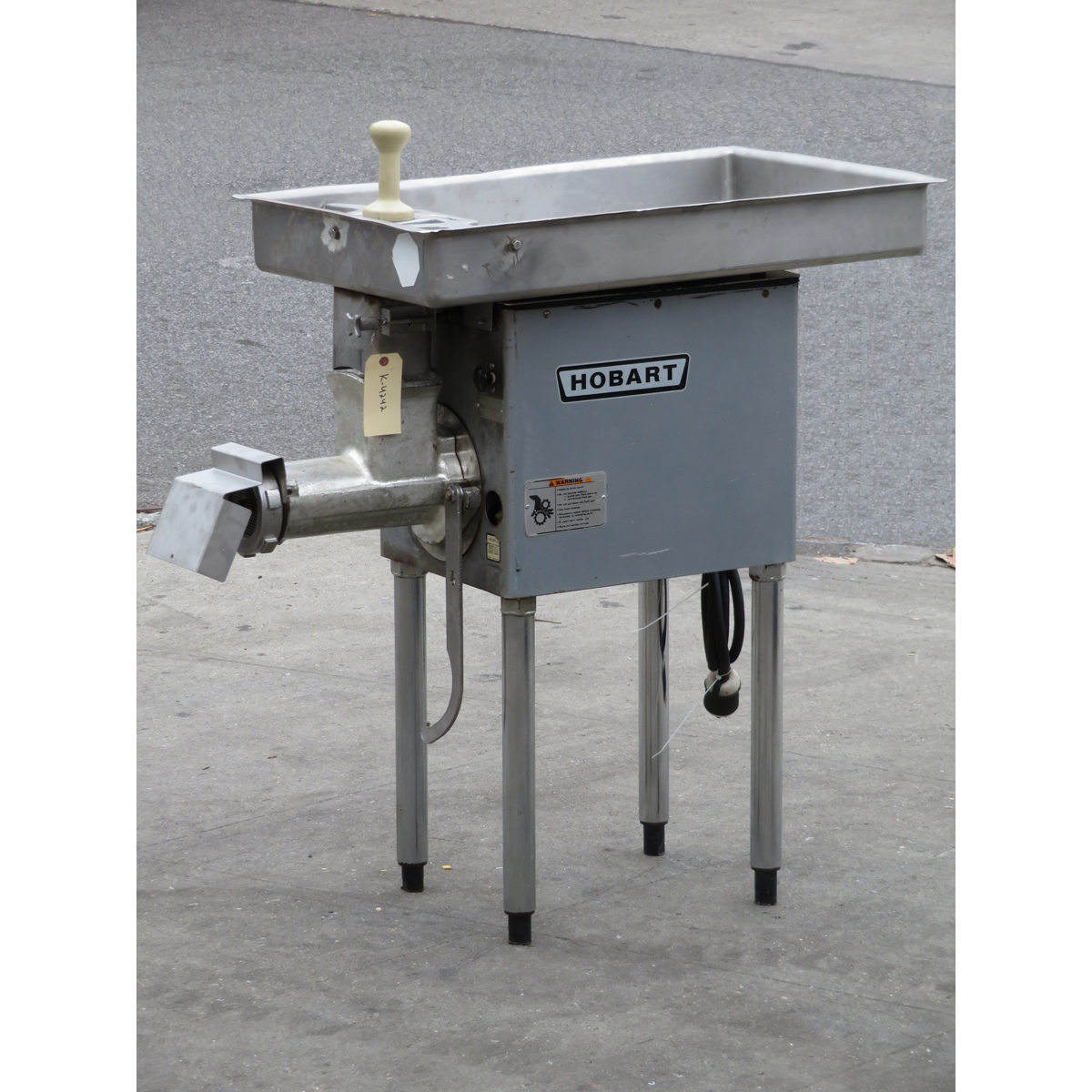 Hobart 4732A Meat Grinder 3HP, 200V, 3 Phase, Used Very Good Condition