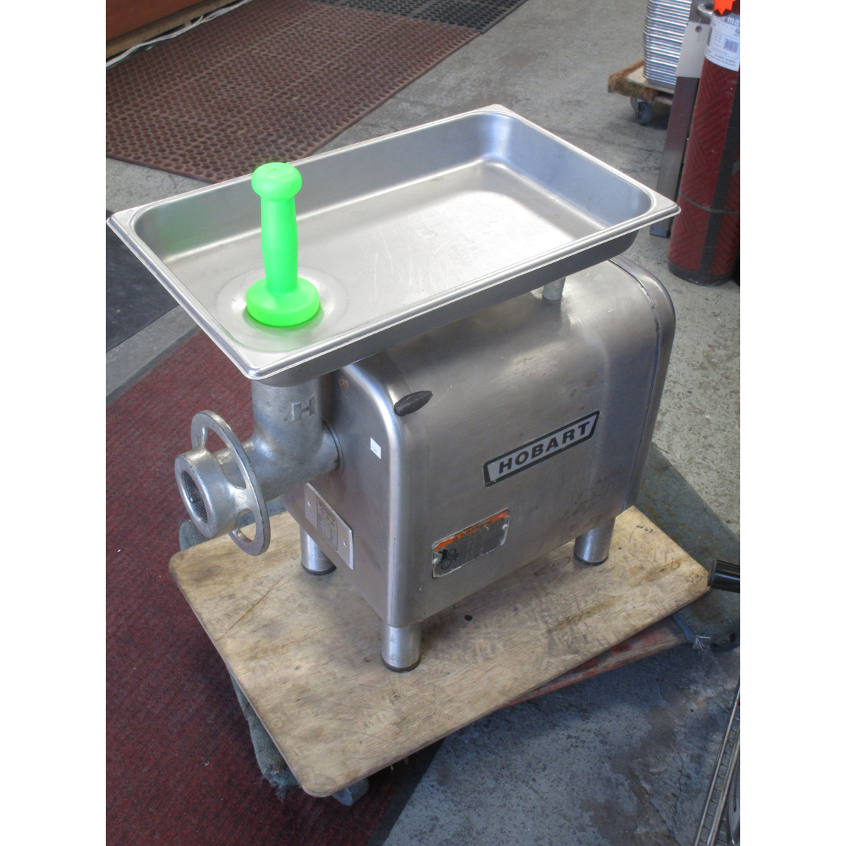 Hobart 4812 Meat Grinder, Used Great Condition Butcher Equipment
