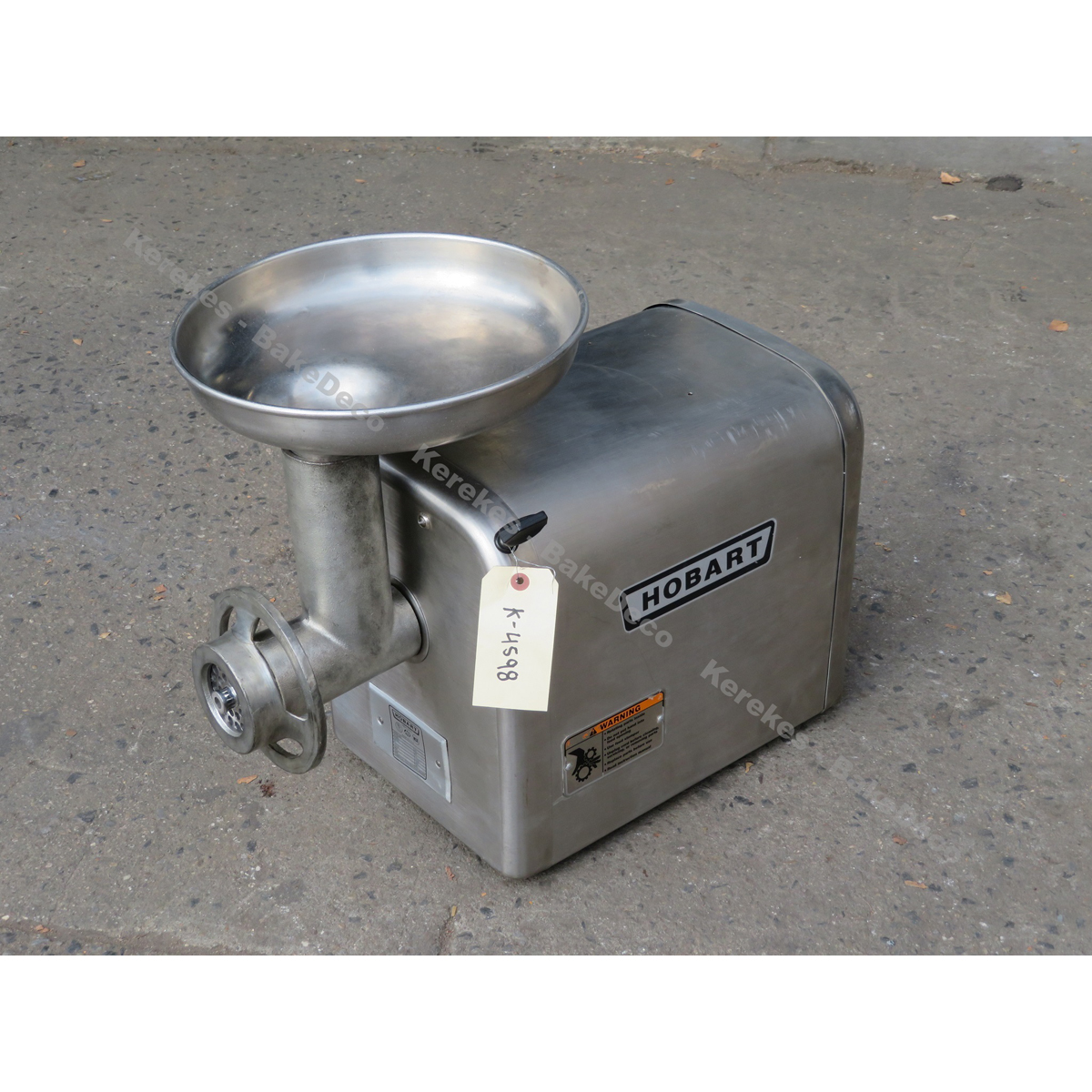 Hobart 4812 Meat Grinder, Used Excellent Condition Butcher Equipment