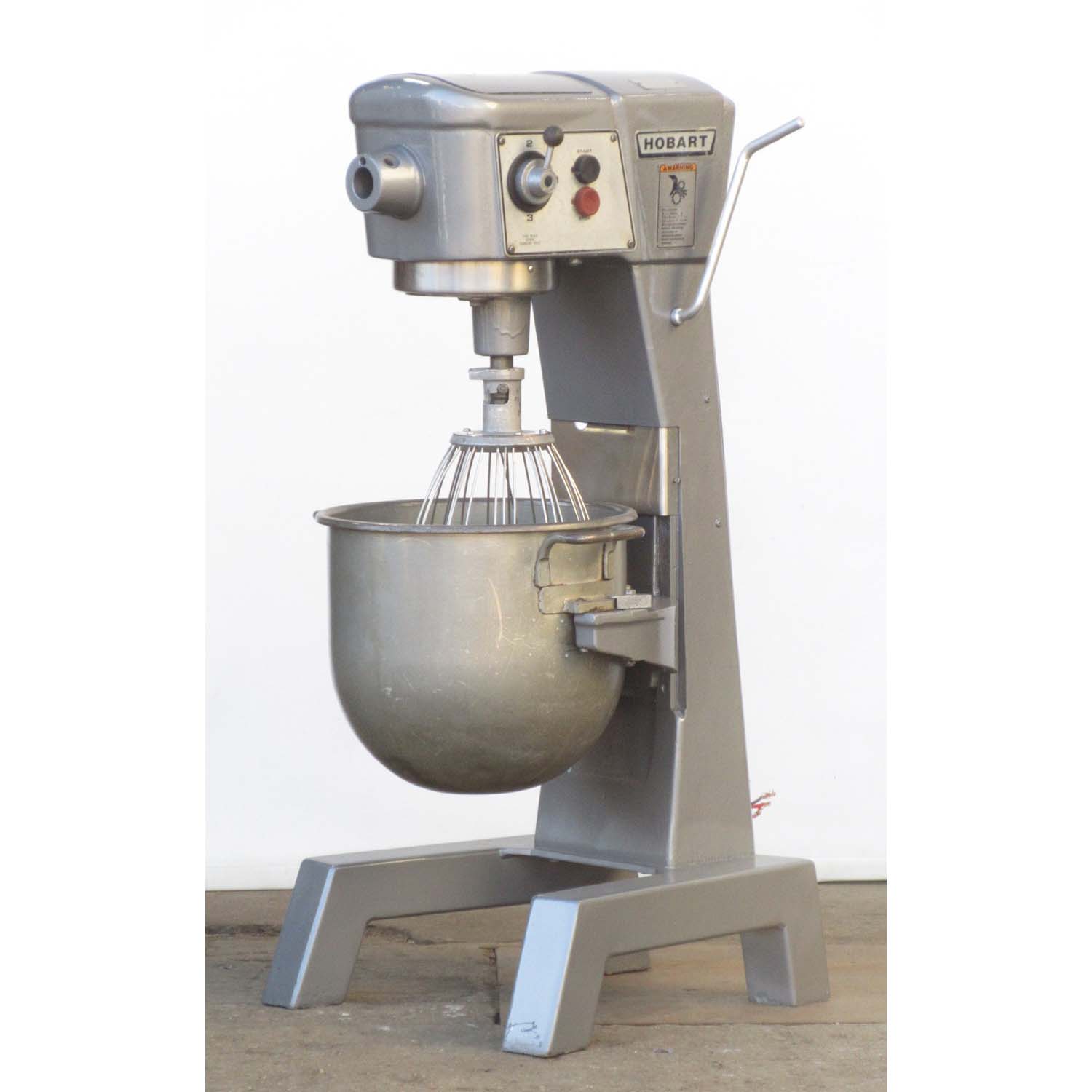 Hobart D300 Mixer 30 Qt, 460 Volt, Bowl And 2 Attachments Included, Used Excellent Condition