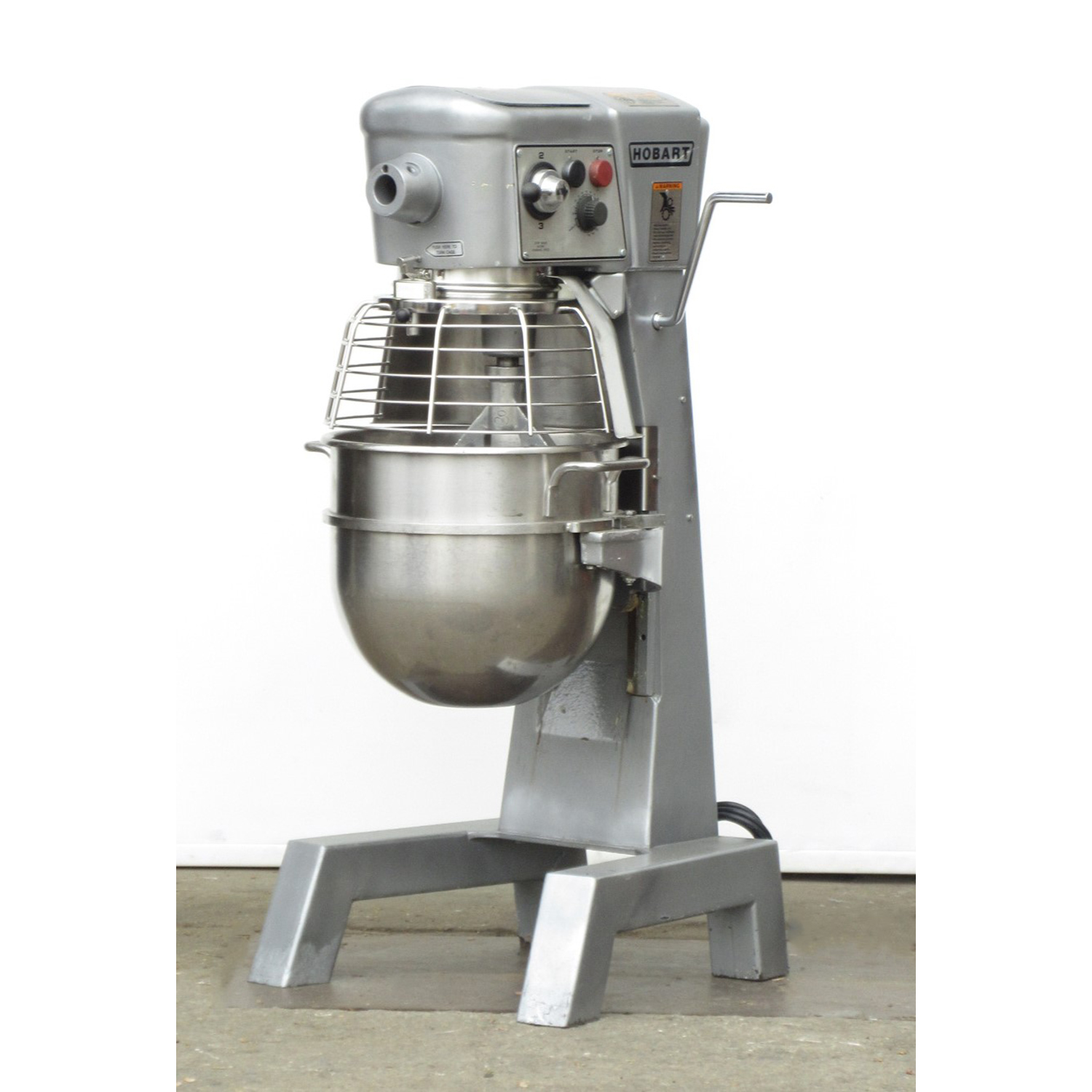 Hobart D300T Mixer 30 Qt Bowl And 2 Attachments Included, Used Excellent Condition