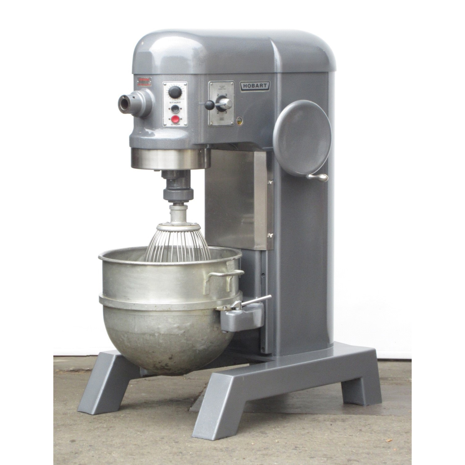 Hobart H600 60 Qt Mixer Bowl And 2 Attachments Included, Used Excellent Condition