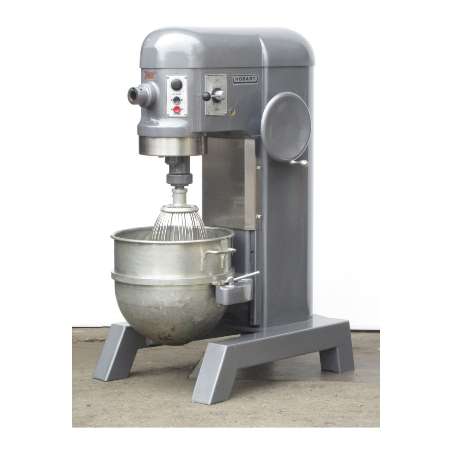 Hobart H600 60 Qt Mixer Bowl And 2 Attachments Included, Used Excellent Condition