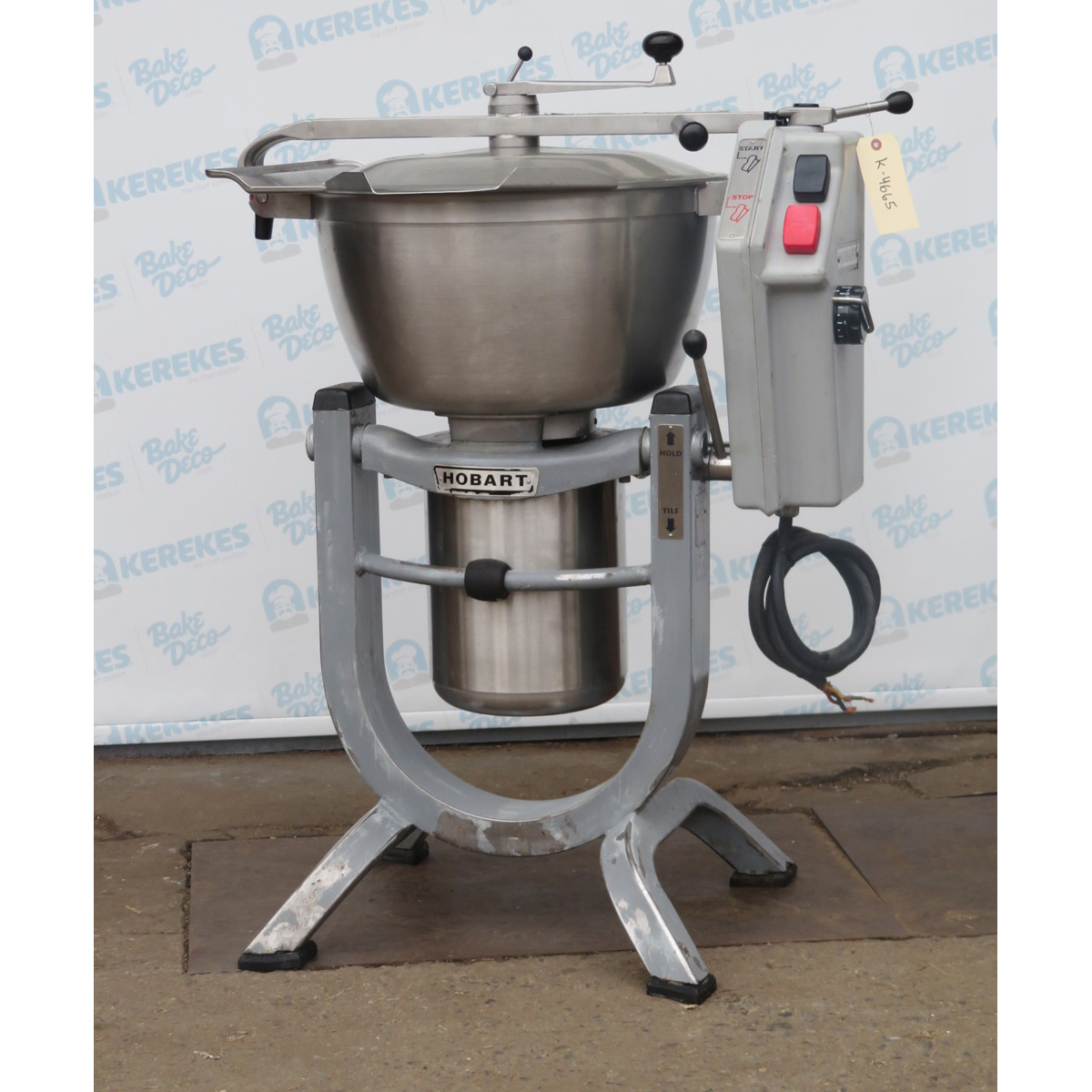 Hobart HCM450 45 Quart Vertical Cutter Mixer, Used Great Condition