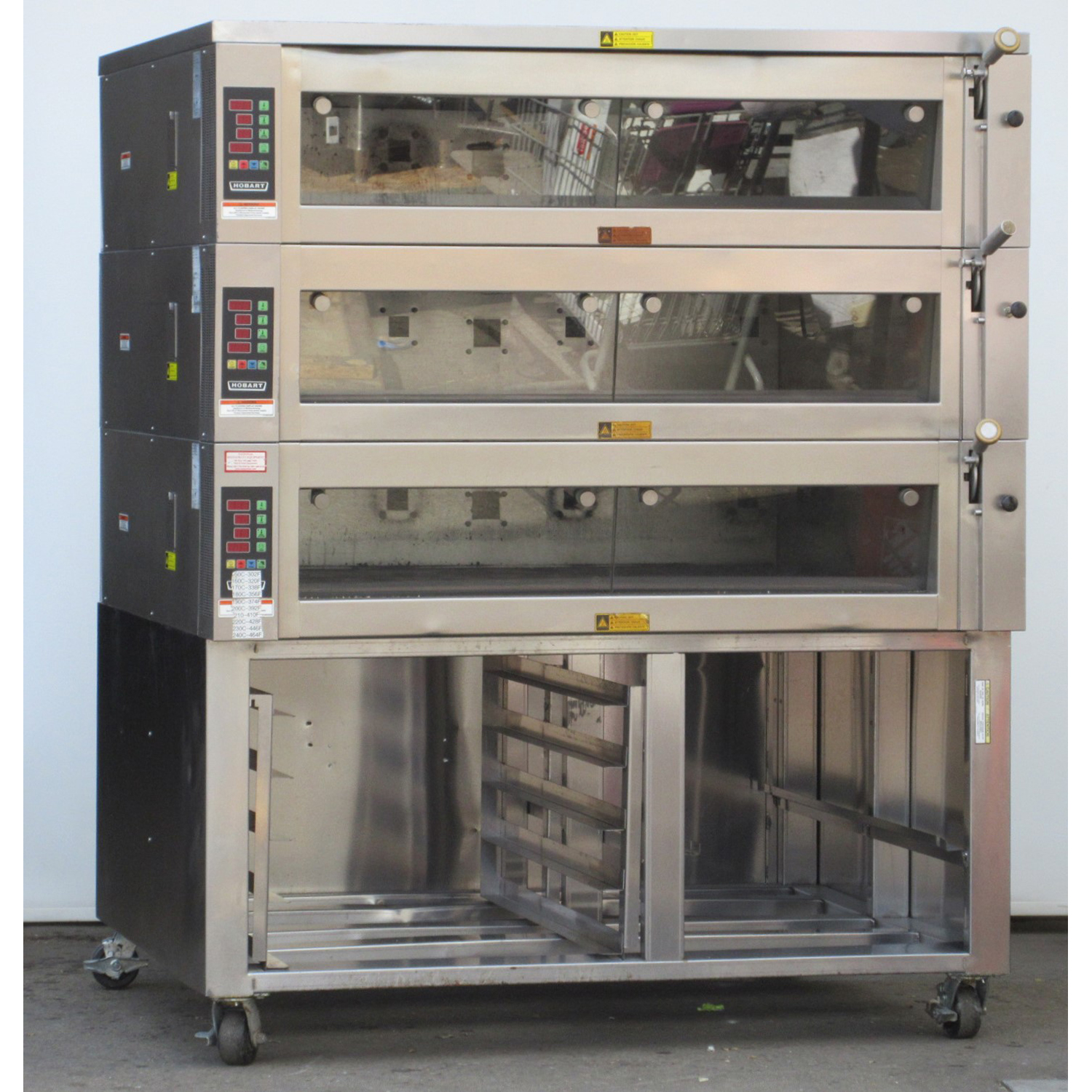 Hobart OV400W-3 3 Deck Bakery Oven, Electric, Used Excellent Condition