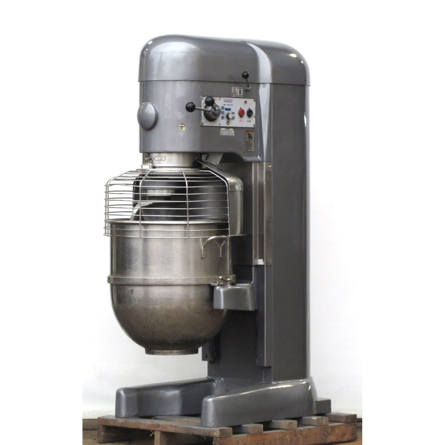 Hobart V1401 140 Qt Mixer, Bowl And 2 Attachments Included, Used Excellent Condition