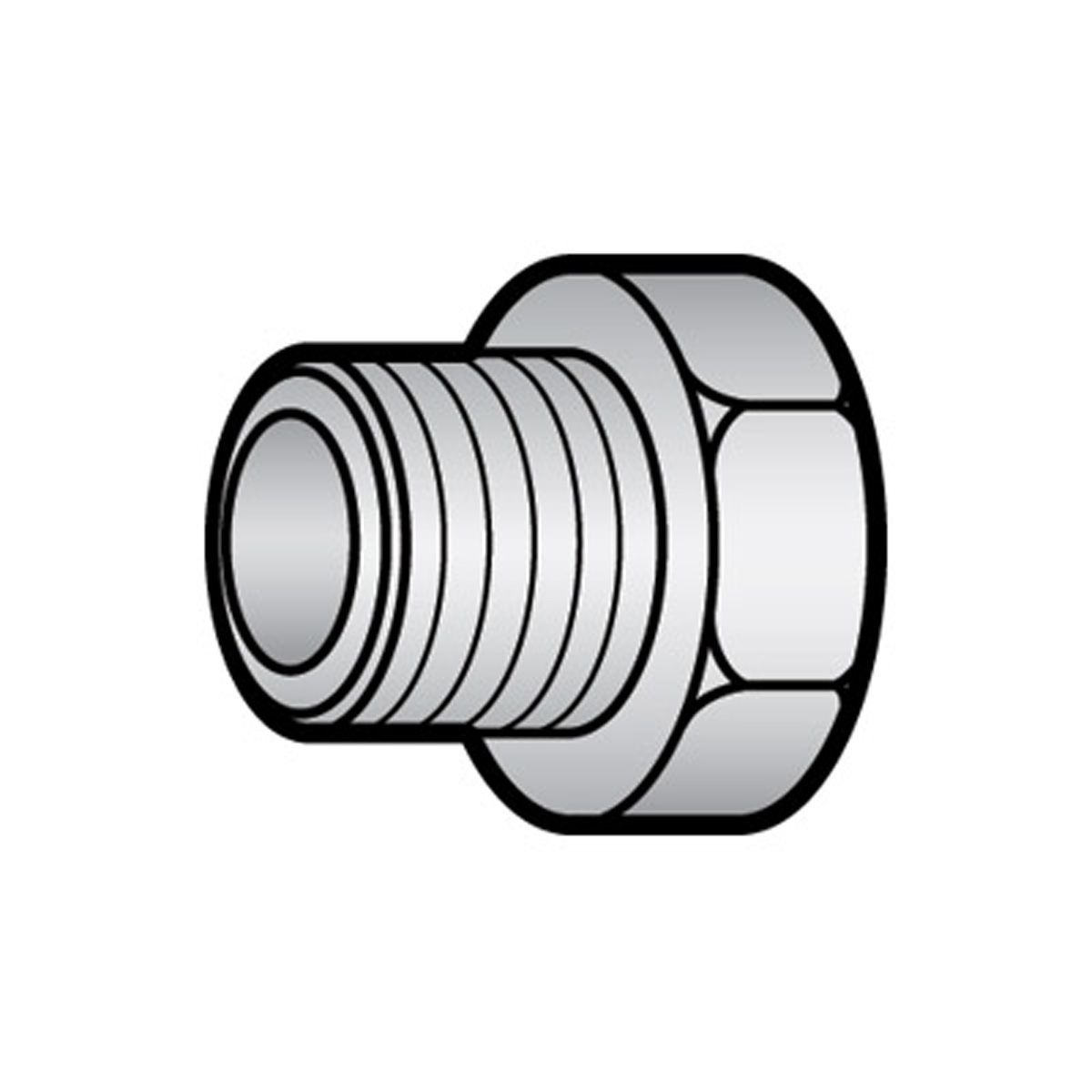 Hollymatic 2167 Lower Knock Out Rod Bushing for Patty Maker 54