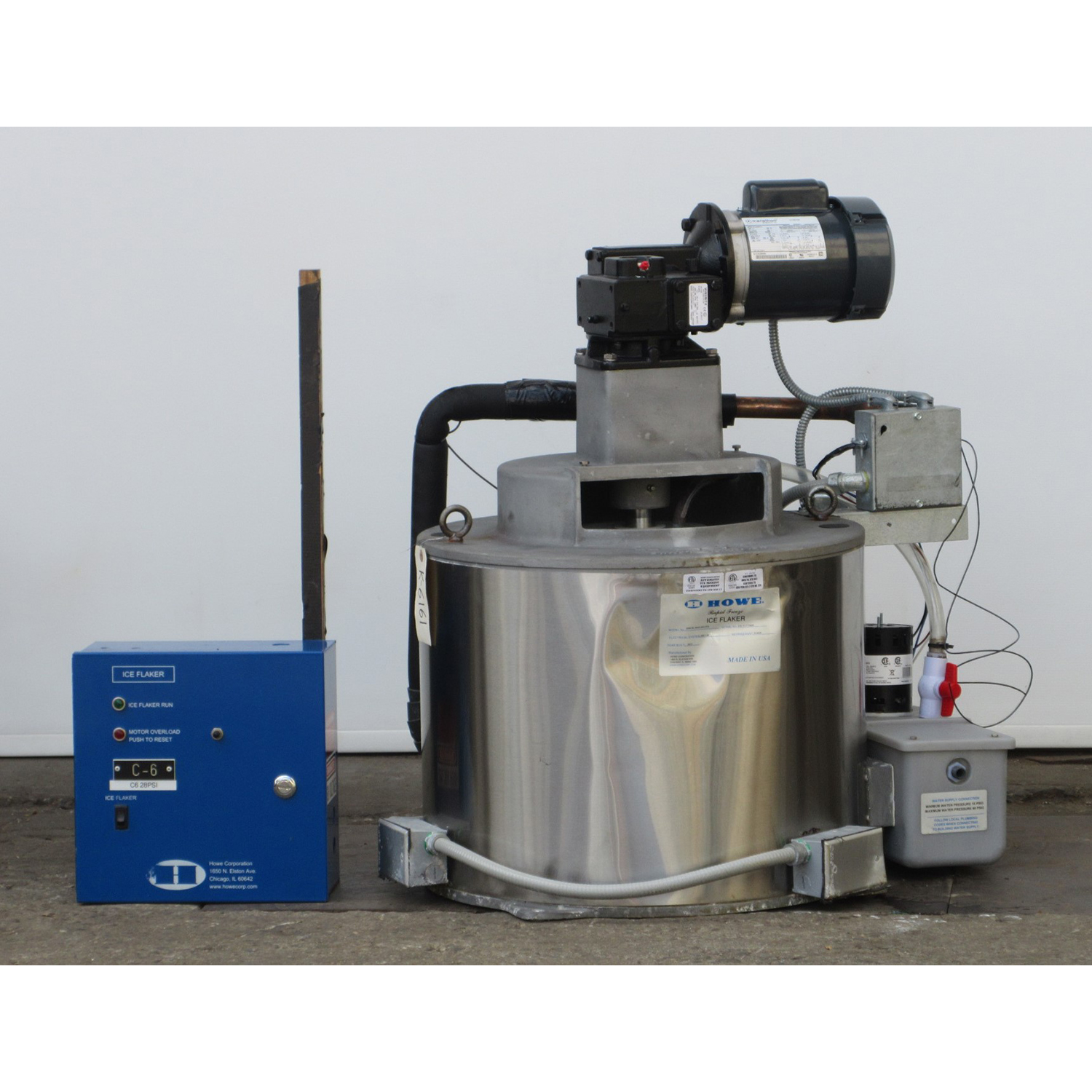 Howe 2000RL Ice Flaker, Used Excellent Condition