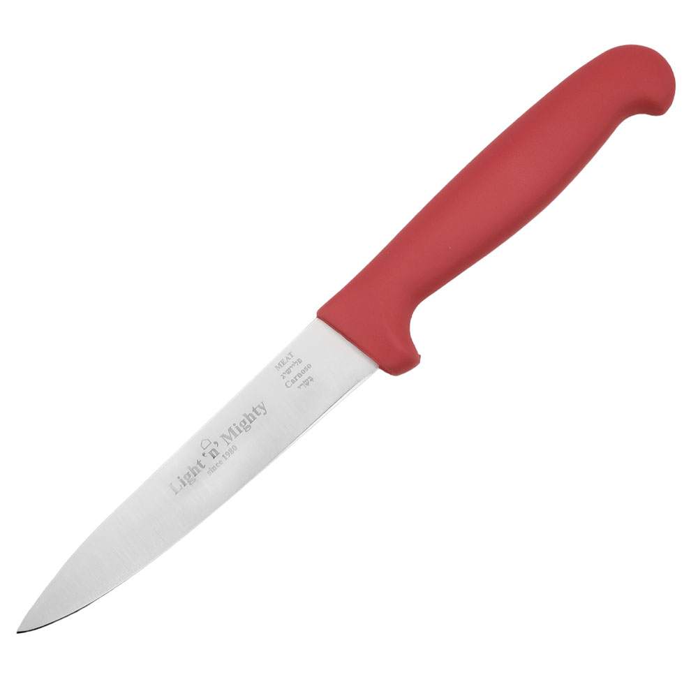 Icel Red Straight Edge Utility Knife, 4 1/2" Blade