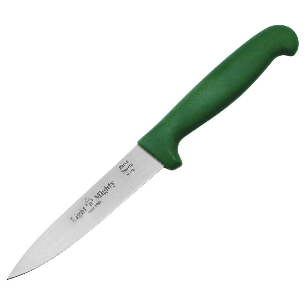 Icel Green Straight Edge Utility Knife, 4 1/2" Blade