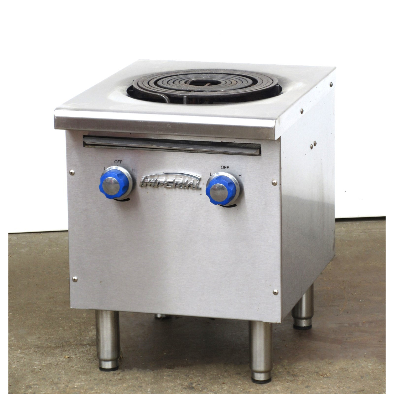 Imperial ISPA-18-E Electric Stock Pot Range, Used Excellent Condition
