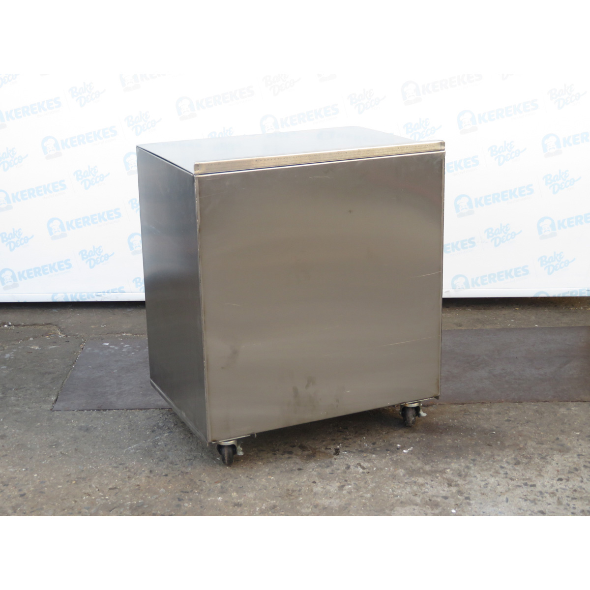 Stainless Steel Ingredient Bin on Casters