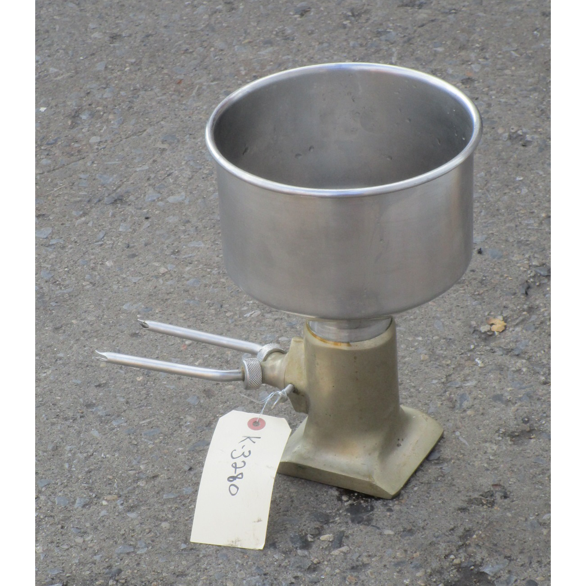 Johnson Autofill Donut Filler Bucket, Used Good Condition