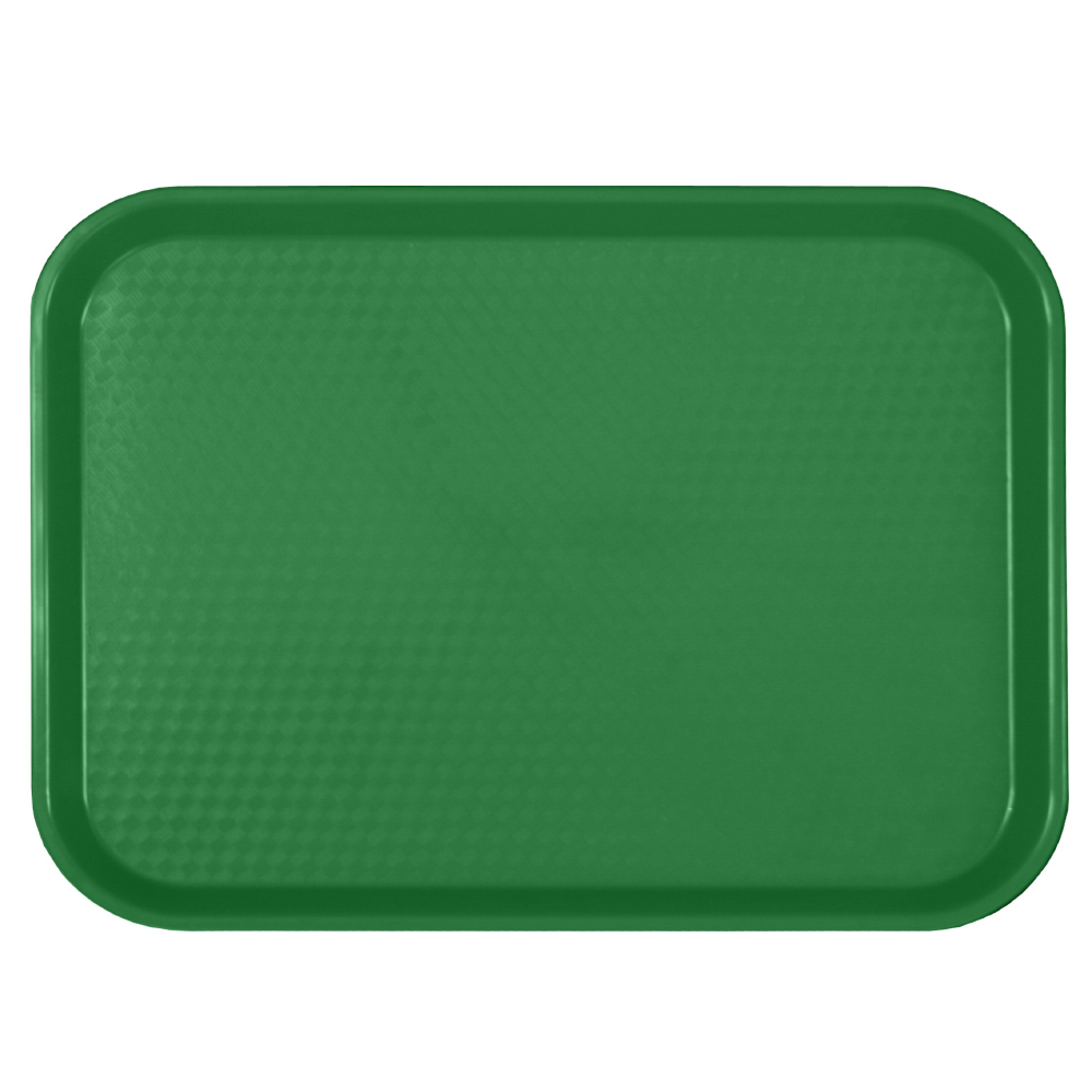 Johnson Rose Green Fast Food Tray, 12" x 16" Size: Single Piece