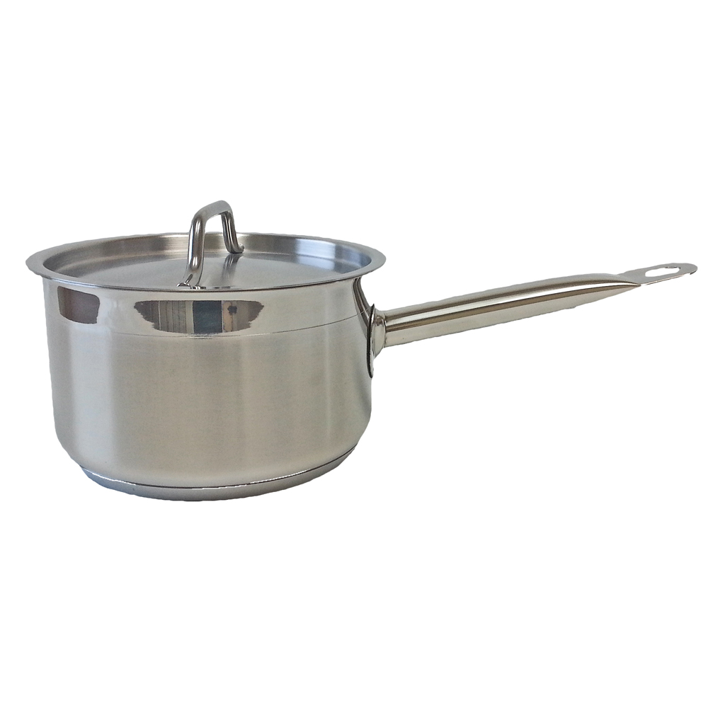 Johnson Rose Stainless Steel Sauce Pan with Cover, 6 Quart
