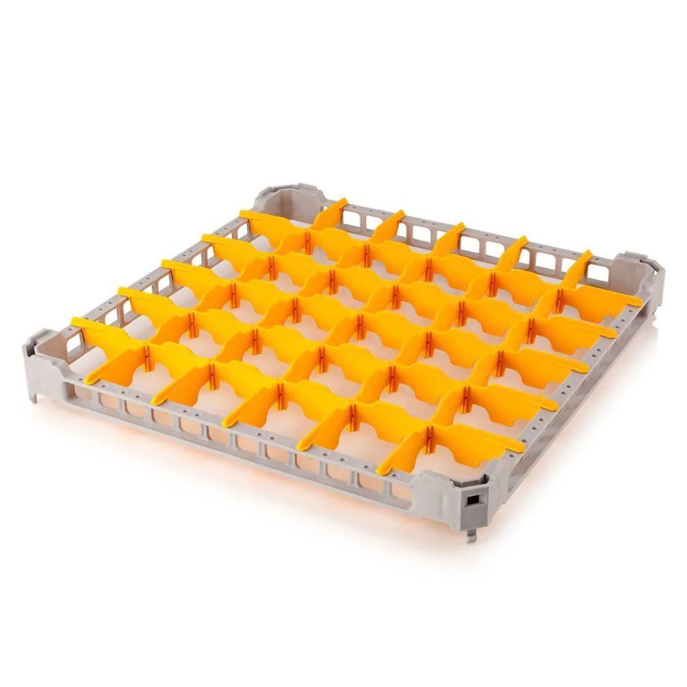 Kapp Orange Dishwasher Glass Rack Extender, 36 Compartment