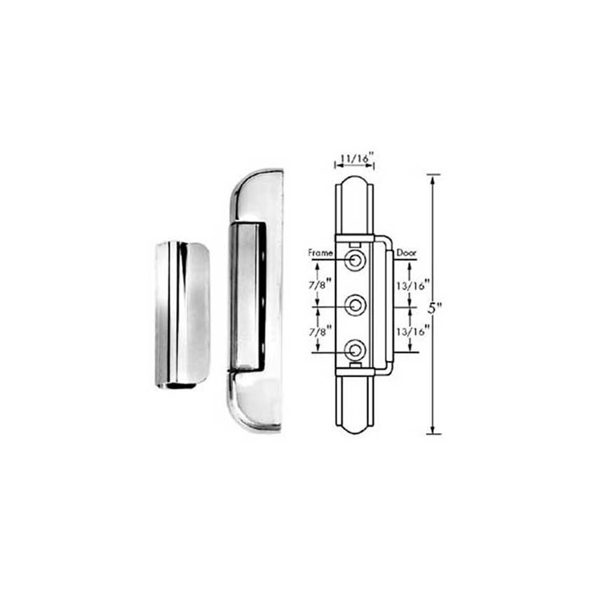 FMP 123-1041 10212000008 Adjustable Edgemount Hinge